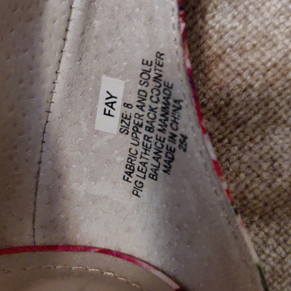 NEW Betsy Johnson Fay Floral Satin Tie-bow Peep toe heels with ankle straps, 8 - Picture 9 of 11